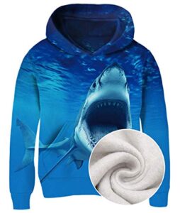 idgreatim illusion sweatshirt for boys girls 8-10 years novelty pattern hoodies casual sport hoody pullover