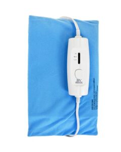 heating pad with three heat settings w/no auto shut off/12" x 24"