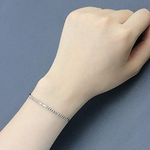 JoycuFF I am the Storm Morse Code Bracelets for Women Fashion Trendy Silk Wrap Bracelet Inspirational Motivational Encouragement Empowerment Jewelry Gifts for Mom Daughter Sister