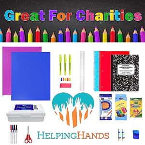 School Supplies for Kids, Back to School Supply Box, Supplies for Girls Or Boys, Supplies Bundle Kit (1)