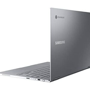 Samsung - Galaxy 13.3" 4K Ultra HD Touch-Screen Chromebook - Intel Core i5 - 8GB Memory - 256GB SSD - Mercury Gray (Renewed)