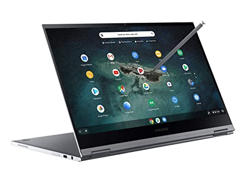 Samsung - Galaxy 13.3" 4K Ultra HD Touch-Screen Chromebook - Intel Core i5 - 8GB Memory - 256GB SSD - Mercury Gray (Renewed)