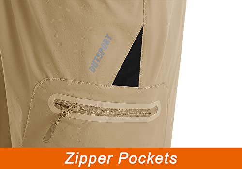 TACVASEN Men's Quick Dry Shorts Casual Khaki Shorts Men Cargo Mens Hiking Shorts Size 38 Mens Cargo Shorts Relaxed fit