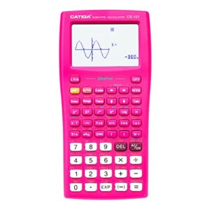 scientific calculator with graphic functions - multiple modes with intuitive interface - perfect for students of beginner and advanced courses, high school or college