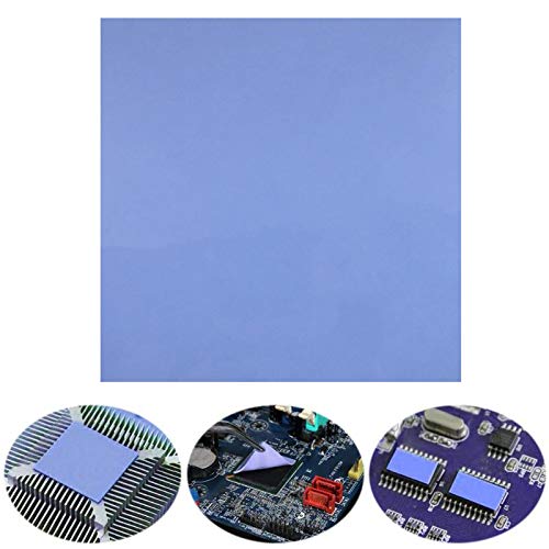 Thermal Pad,200x200x3mm 6W/m.k Thermal Conductivity,with Good efficient Heat Dissipation Performance for Laptop Heatsink/CPU/GPU/SSD/IC/LED Cooler