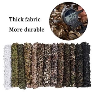 Senmortar Camo Netting, Bulk Roll Camouflage Netting Dry Grass Camo 5 x 9.8 ft, Military Hunting Mesh Nets Free Cutting for Hunting Blind Sunshade Shooting Theme Party Decoration