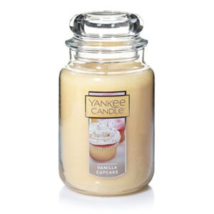 Yankee Candle Large Jar Candle, Autumn Wreath™ & Large Jar Candle Vanilla Cupcake
