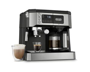 de'longhi com530m all-in-one combination coffee and espresso machine, 47 ounces