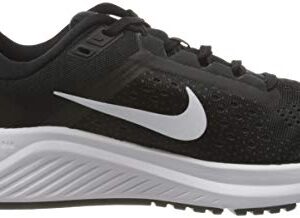 Nike Women's W AIR Zoom Structure 23 Running Shoe, Black White Anthracite, 8