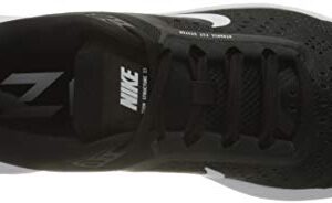 Nike Women's W AIR Zoom Structure 23 Running Shoe, Black White Anthracite, 8