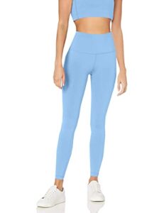 amazon essentials women's active sculpt high-rise full-length legging (available in plus size), french blue, small
