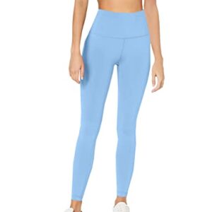 Amazon Essentials Women's Active Sculpt High-Rise Full-Length Legging (Available in Plus Size), French Blue, Small