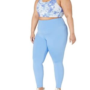 Amazon Essentials Women's Active Sculpt High-Rise Full-Length Legging (Available in Plus Size), French Blue, Small