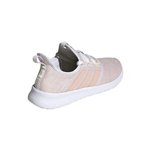 adidas Women's Casual Running Shoe, White/Vapour Pink/Wonder White, 8