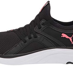 PUMA womens 19435501 Running Shoe, Puma Black-ignite Pink-puma White, 8.5 US