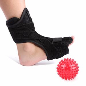 night splints for plantar fasciitis dorsal night splint foot orthosis stabilizer foot drop ankle splint support spiky massage ball
