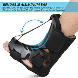 OneBrace Plantar Fasciitis Night Splint - Adjustable Dorsal Night Splint for Plantar Fasciitis - Pain Relief Heel Pain, Achilles Tendinitis and Foot Drop (Large/X-Large)