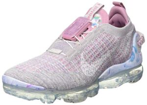 nike women's air vapormax 2020 fk sneaker, multicolor violet ash white lt arctic pink violet magic flamingo, 6.5