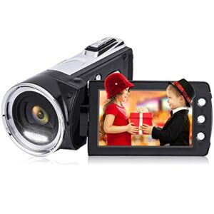 vmotal video camera camcorders 24 mp digital camera video recorder fhd 1080p 30fps 2.7 inch vlogging camera youtube tiktok camcorder for kids children student teenager beginner