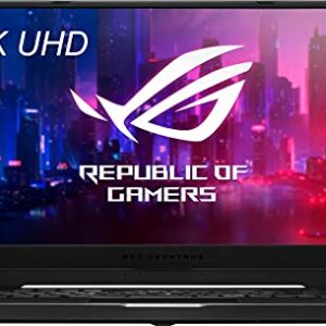 ASUS ROG Zephyrus M15 15.6" 4K Ultra HD (3840 x 2160) Gaming Laptop, Intel Core i7-10750H, 16GB Memory, 1TB SSD, NVIDIA GeForce RTX 2060, Windows 10, Prism Black