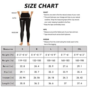 iniber Womens High Waisted Yoga Pants with Pockets, Tie Dye Workout Running Pants Soft Colorful Yoga Leggings for Women