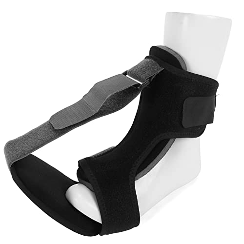 Jonlaki Plantar Fasciitis Night Splint,Foot Drop Support Brace,Adjustable Dorsal Night Splint for Relieve Arch Arch Ankle Pain,Foot Corrector(L)