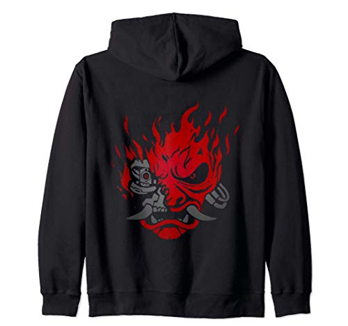 OniCyborg Cyberpunk Zip Hoodie