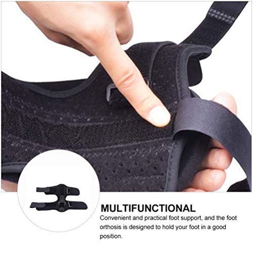 minkissy Foot Drop Support Tool Tray Foot Brace Plantar Fasciitis Socks Planter Fasciitis Support Night Splint Sock Soft Stretching Boot Splints for Feet Socks (Black) Tool Tool Stand