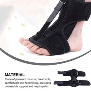 minkissy Foot Drop Support Tool Tray Foot Brace Plantar Fasciitis Socks Planter Fasciitis Support Night Splint Sock Soft Stretching Boot Splints for Feet Socks (Black) Tool Tool Stand