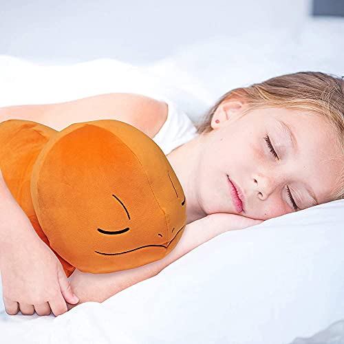 Pokemon Charmander 18-Inch Plush Toy - Adorable Sleeping Charmander - Ultra-Soft Plush Material, Perfect for Playing, Cuddling & Sleeping - Gotta Catch ‘Em All