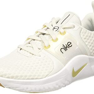 Nike Renew in-Season Tr 10 Sports Shoes Women Grey/Gold - 9.5 - Multisport Shoes