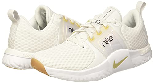 Nike Women's Renew in-Season Running Shoes, Platinum Tint/Metallic Gold Star, 10 M US