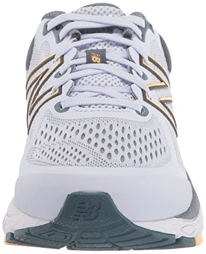 New Balance Women's 840 V5 Running Shoe, Silent Grey/Light Mango, 8 Wide