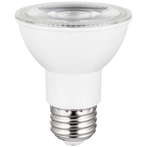 Sunlite 89206-SU LED PAR20 Reflector Light Bulb, 7 Watts (50W Equivalent), 520 Lumens, Medium E26 Base, Dimmable, Spotlight, Energy Star Certified