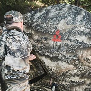 Primal Treestands Wraith 270 Deluxe Blind - 270 Degree One-Way, See-Through Pop-Up Tent 3 Person, Premium Hunting Gear Sporting Good