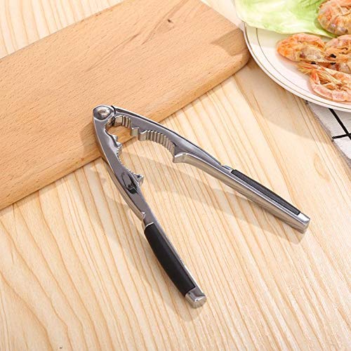 Nutcrackers Walnut Pecan Nut Cracker Heavy Duty Shell Cracker Seafood Walnut Opener Tool with Non-Slip Handle and 1 Pick