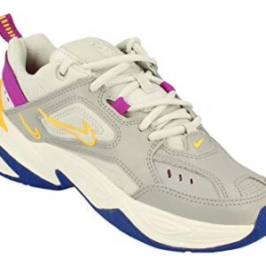 Nike Womens M2K Tekno Running Trainers AO3108 Sneakers Shoes (UK 6.5 US 9 EU 40.5, Light Smoke Grey Photon dust 018)