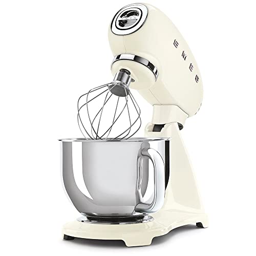 Smeg 50's Retro Cream on Cream Stand Mixer