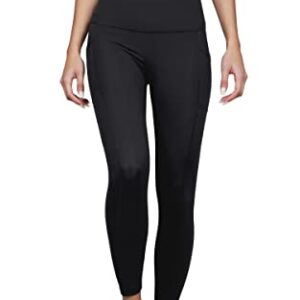 Yogalicious Lux High Waist Side Pocket Ankle Legging - Black - Small