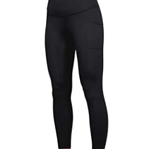 Yogalicious Lux High Waist Side Pocket Ankle Legging - Black - Small