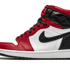 Nike Women's Air Jordan 1 High Retro Shoes, Gym Red/Whte-black, 9