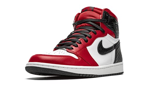 Nike Women's Air Jordan 1 High Retro Shoes, Gym Red/Whte-black, 9