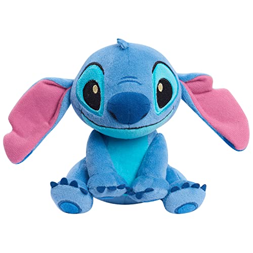 Disney’s Lilo & Stitch 7.5 Inch Beanbag Plushie, Floppy Ears Stitch, Officially Licensed Kids Toys for Ages 2 Up, Gifts and Presents by Just Play