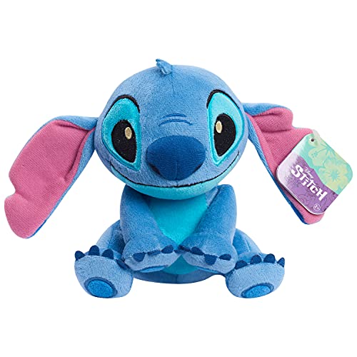 Disney’s Lilo & Stitch 7.5 Inch Beanbag Plushie, Floppy Ears Stitch, Officially Licensed Kids Toys for Ages 2 Up, Gifts and Presents by Just Play