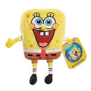 spongebob bean plush, kids toys for ages 3 up, gifts and presents by just play