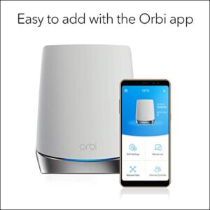 NetGear Orbi AX4200 Tri-Band Mesh Wi-Fi 6 Satellite (Renewed)