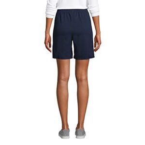 Lands' End Uniform Girls Mesh Short Classic Navy Womens Regular Medium