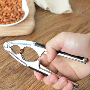 DOITOOL Multitools Nut Shell Opener Nut Crackers Walnut Chestnut Clip Peeler Walnut Plier Heavy Duty Shell Seafood Walnut Opener Tool with Non-Slip Handle for Almonds Hazelnut Crab Opener Macadamia