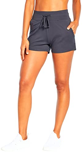 Marika Women's Standard Mona Pocket Short, India Ink, Medium