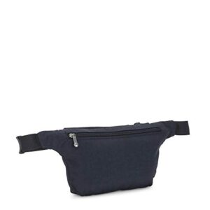 Kipling Womens Women's Arvin Pouch, Waist Strap, Medium Bag, Nylon Travel Pouch, True Blue Tonal, 6 L x 4.75 H 3.5 D US